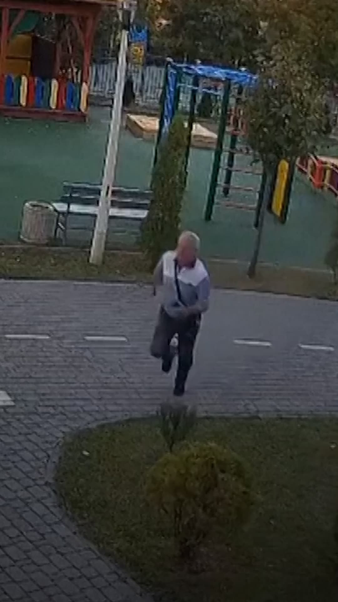 Un hombre escapó del ataque de un dron ruso que impactó en un parque de los alrededores de Kiev
