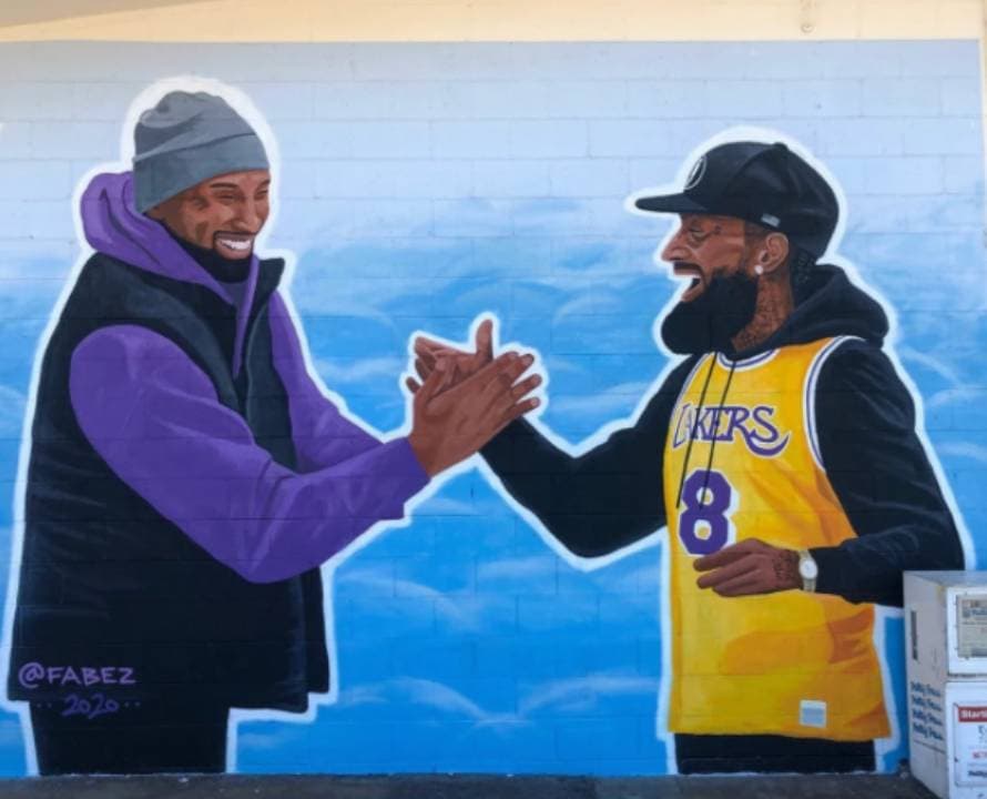 Las calles de las principales ciudades de los Estados Unidos se adornan con las asombrosas muestras de amor para la leyenda de la NBA.