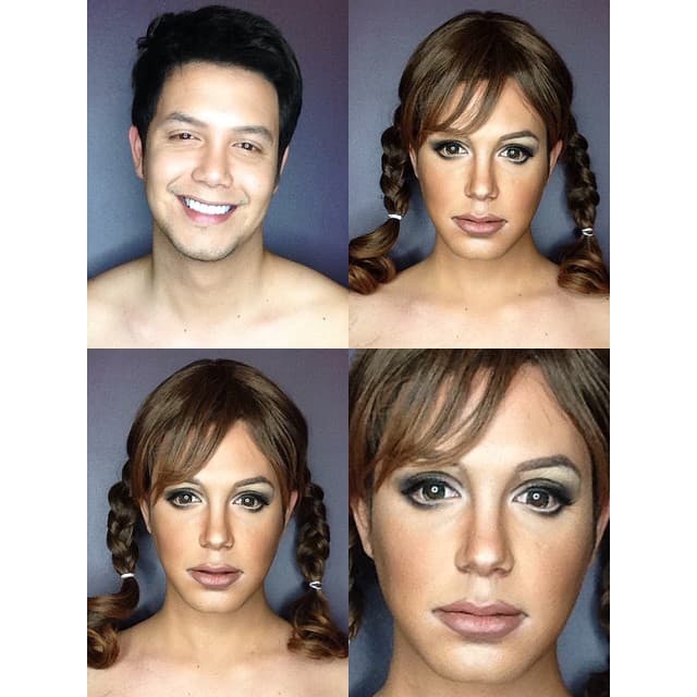 Britney Spears en su juventud.