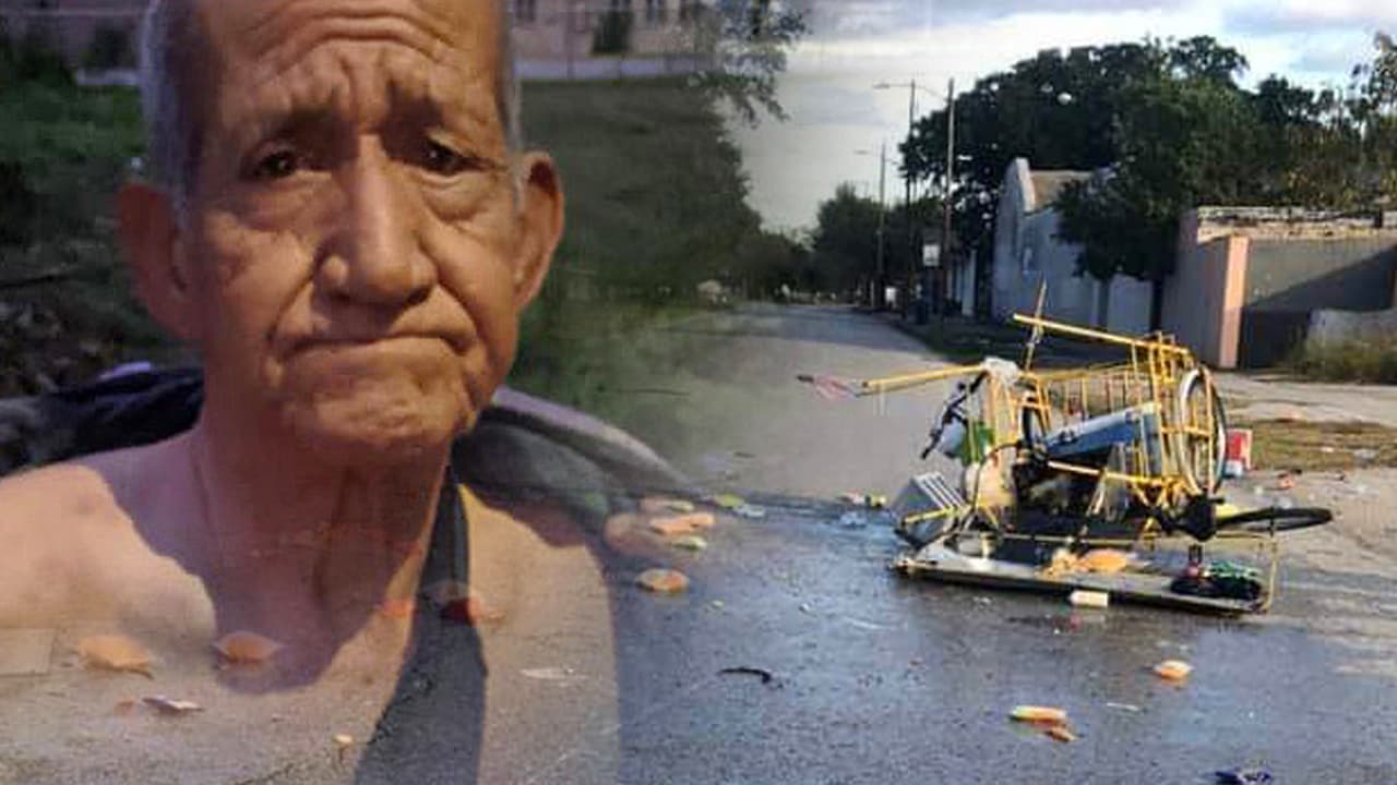 El “señor del elote”, en Houston, pierde su carrito de ventas al ser arrollado y la comunidad sale al rescate 