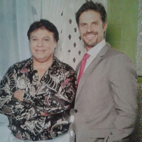 Mark Tacher fue otro de los afortunados que tuvo la oportunidad de conocerlo y tomarse foto con él.