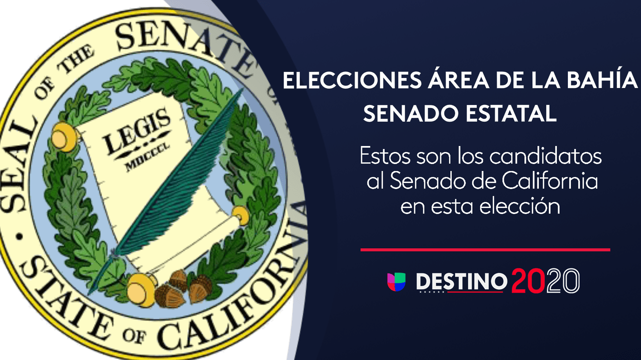 Esos son los candidatos del Área de la Bahía para el Senado de California 