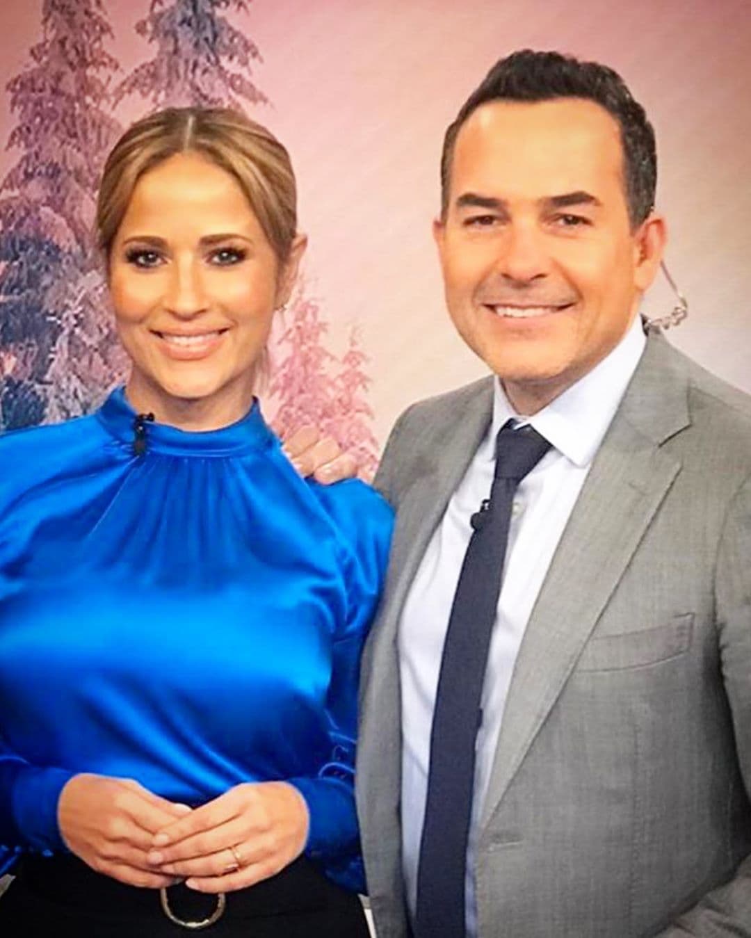 La también locutora conoció el carácter bromista de Carlitos, quien la convirtió en la protagonista de sus 'stories' de Instagram.