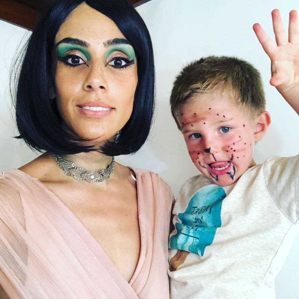 Sandra Echeverría debutó como mamá con el nacimiento de su primogénito Andrés.