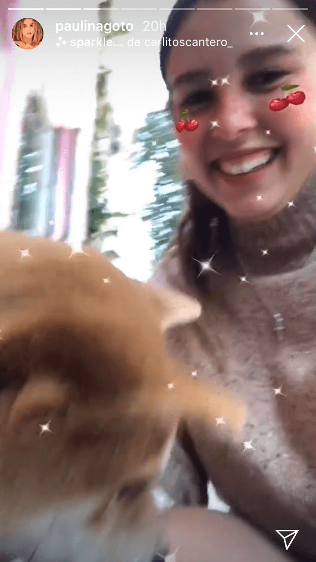 Pero entre las actividades que compartió estuvo una foto muy especial. 
<br>