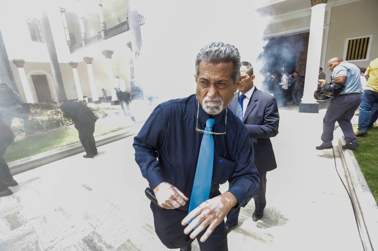 <b>Diputado opositor.</b> 3 de julio de 2017. El parlamentario Américo de Grazia regresaba a su país de un viaje a Colombia y se disponía a acudir a una sesión importante de la Asamblea Nacional para ratificar al vicefiscal Rafael González.