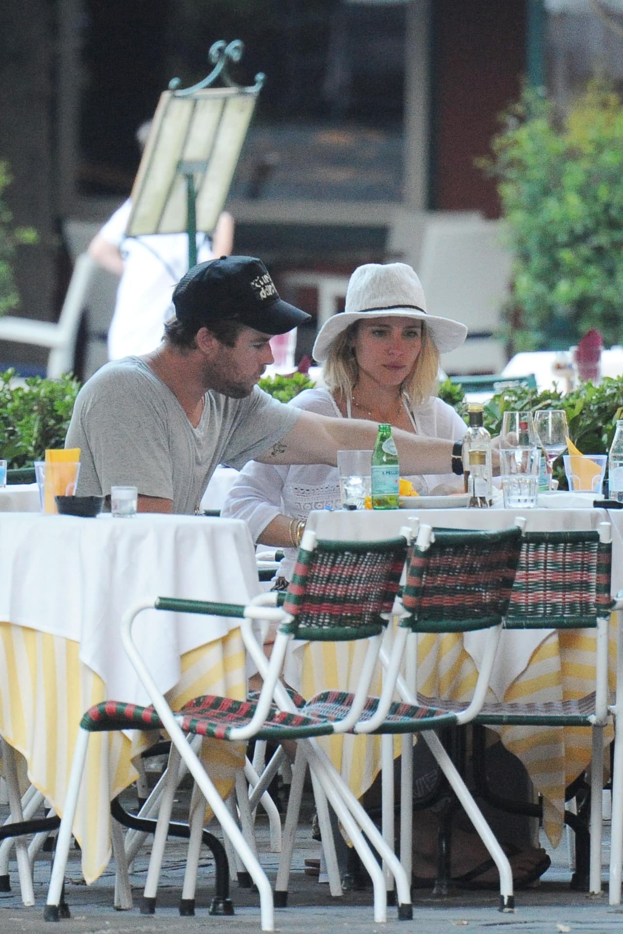 Al parecer, la española ya se había percatado de los paparazzi.