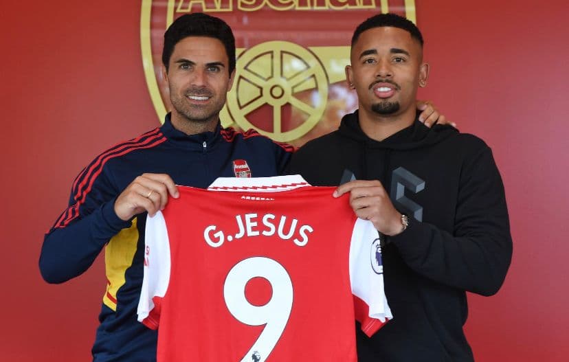 Gabriel Jesus fue presentado oficialmente como nuevo jugador del Arsenal