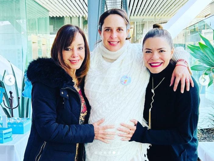 La actriz de 'Soñadoras' compartió en su cuenta de Instagram algunas imágenes de la celebración en la que estuvo muy apapachada. 
<br>