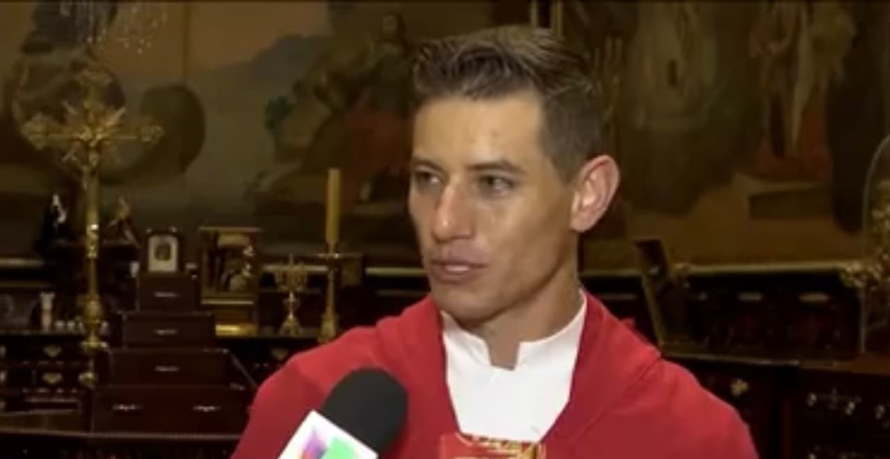 Acompañando la emoción y la ilusión del papá de Aby, el sacerdote de la catedral, Heriberto García, recuerda con felicidad que todos los que estaban allí se pusieron a llorar “porque vimos lo que es la fe”. 
<br>