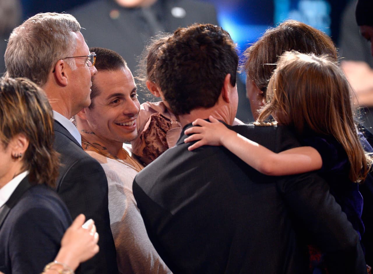 Casper Smart también estuvo presente.