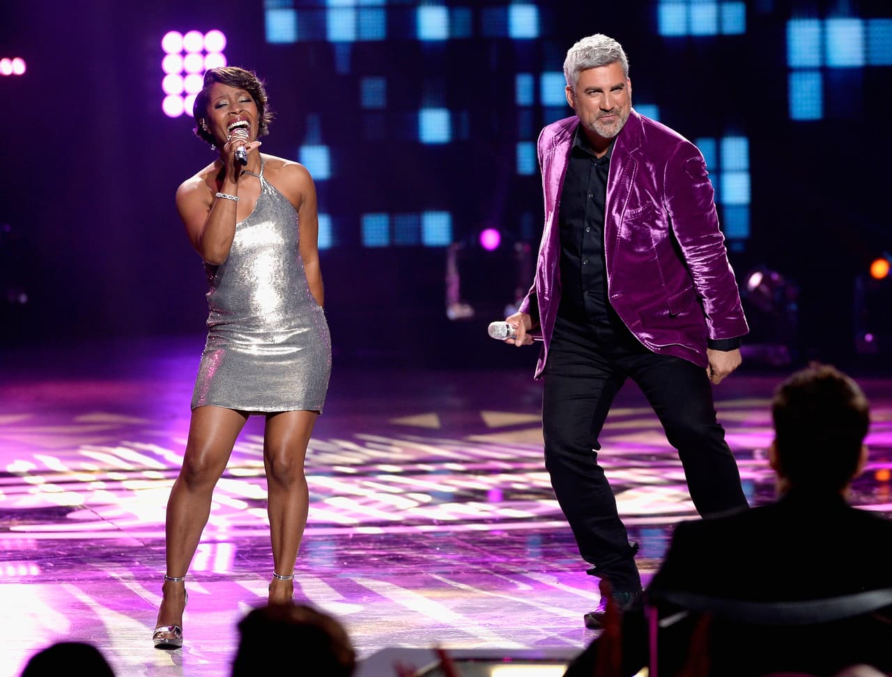 LaToya London y Taylor Hicks