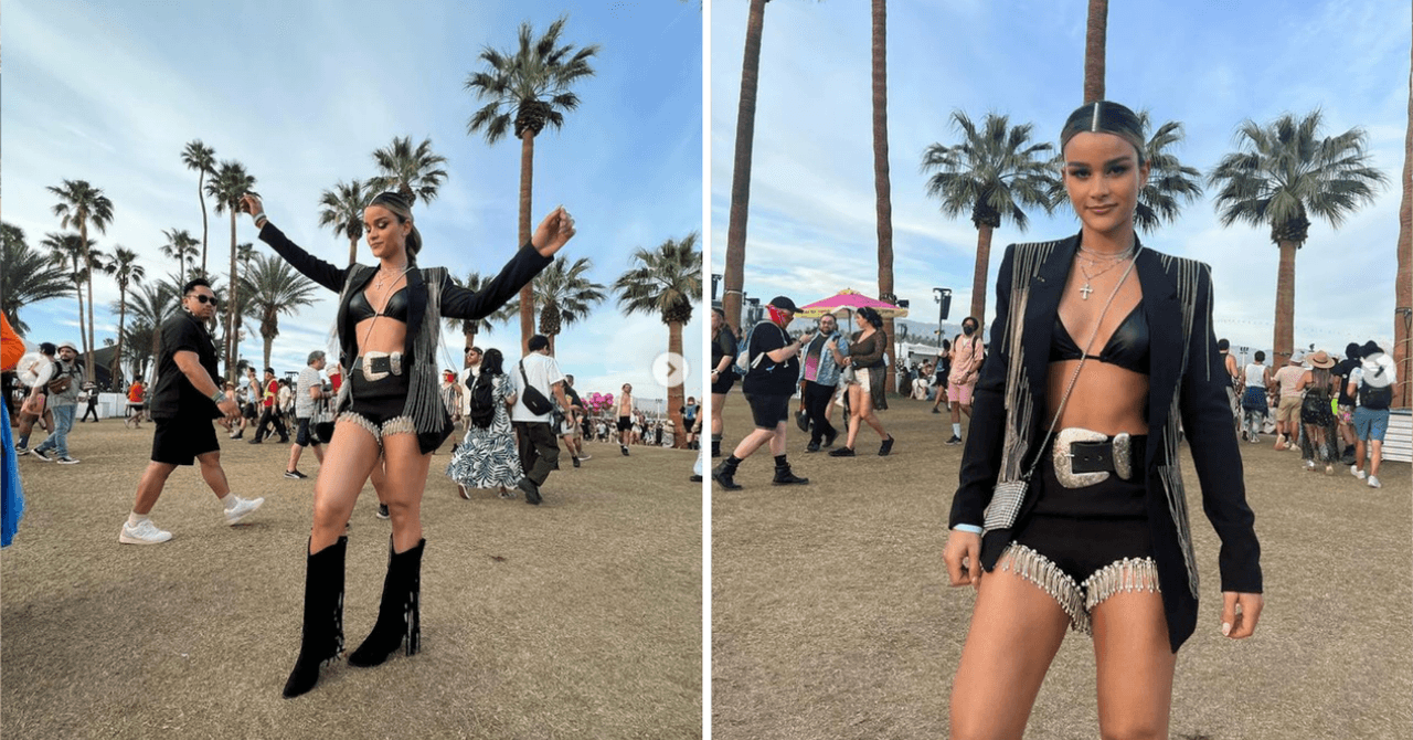 El look de Clarissa Molina para Coachella 2023