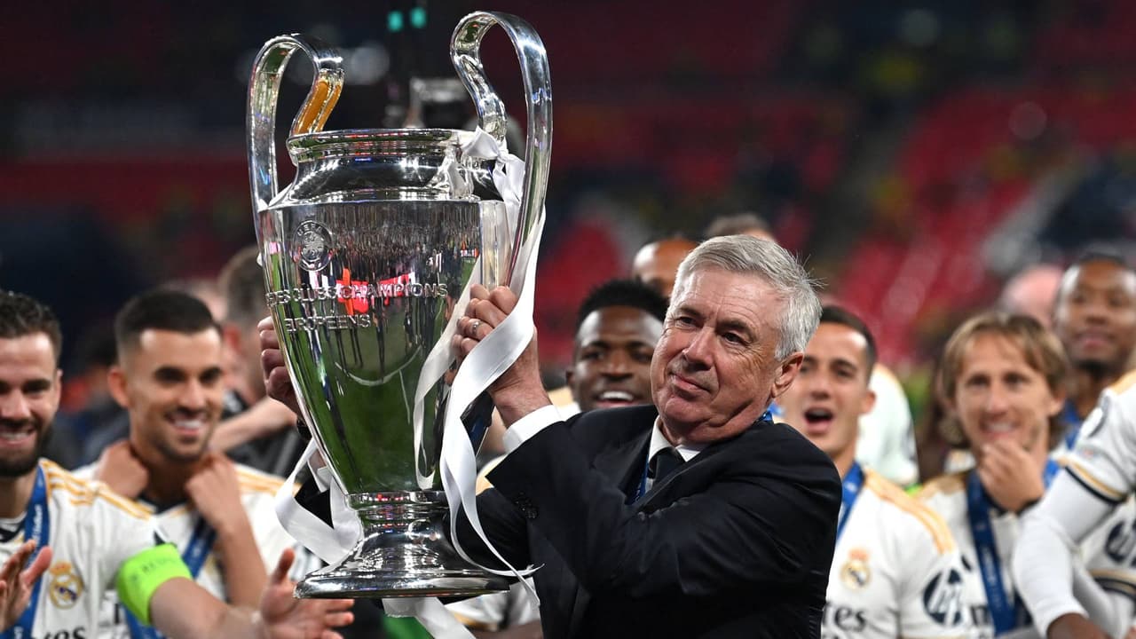 ¡No hay quinto malo! Ancelotti es el DT más ganador en la Champions