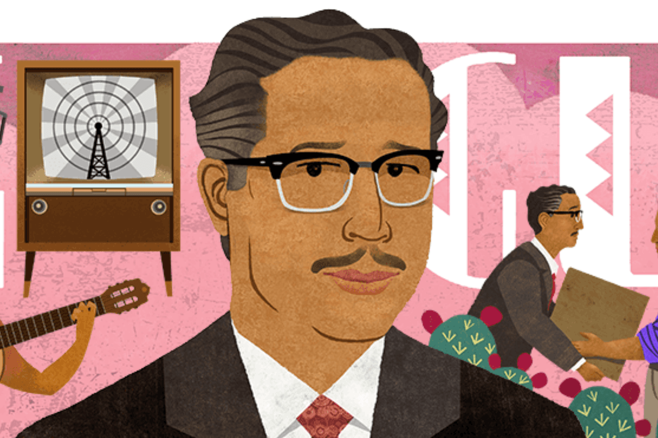 Google honra con su doodle a Raoul A. Cortez, pionero de los medios en español en Estados Unidos