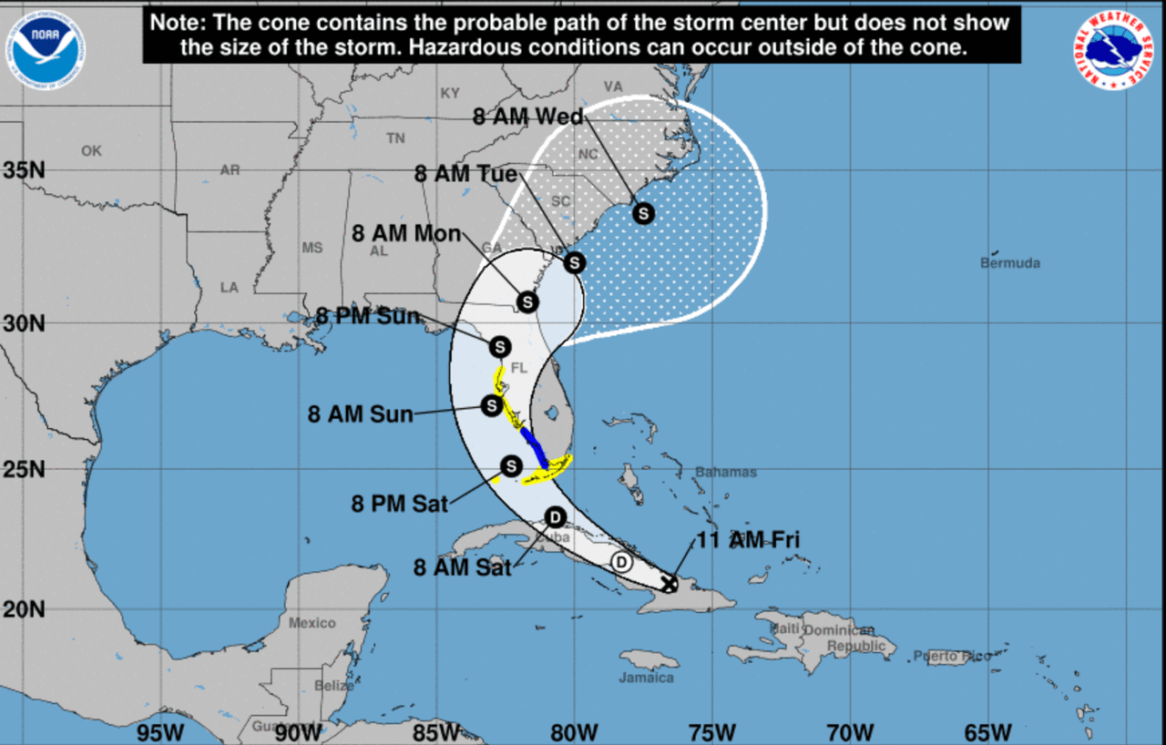 Qué le espera a Florida ante la inminente formación de la tormenta tropical Debby en el Caribe