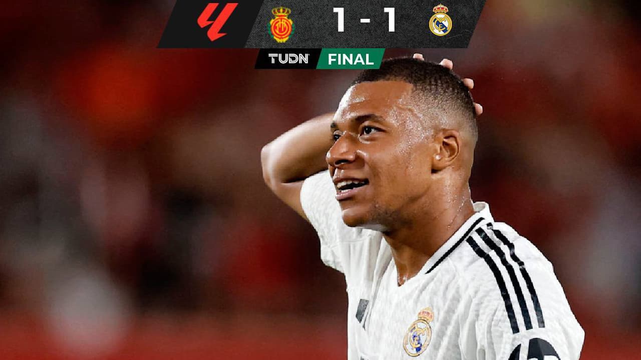 Real Madrid, con Mbappé, sufre y apenas empata con Mallorca en LaLiga