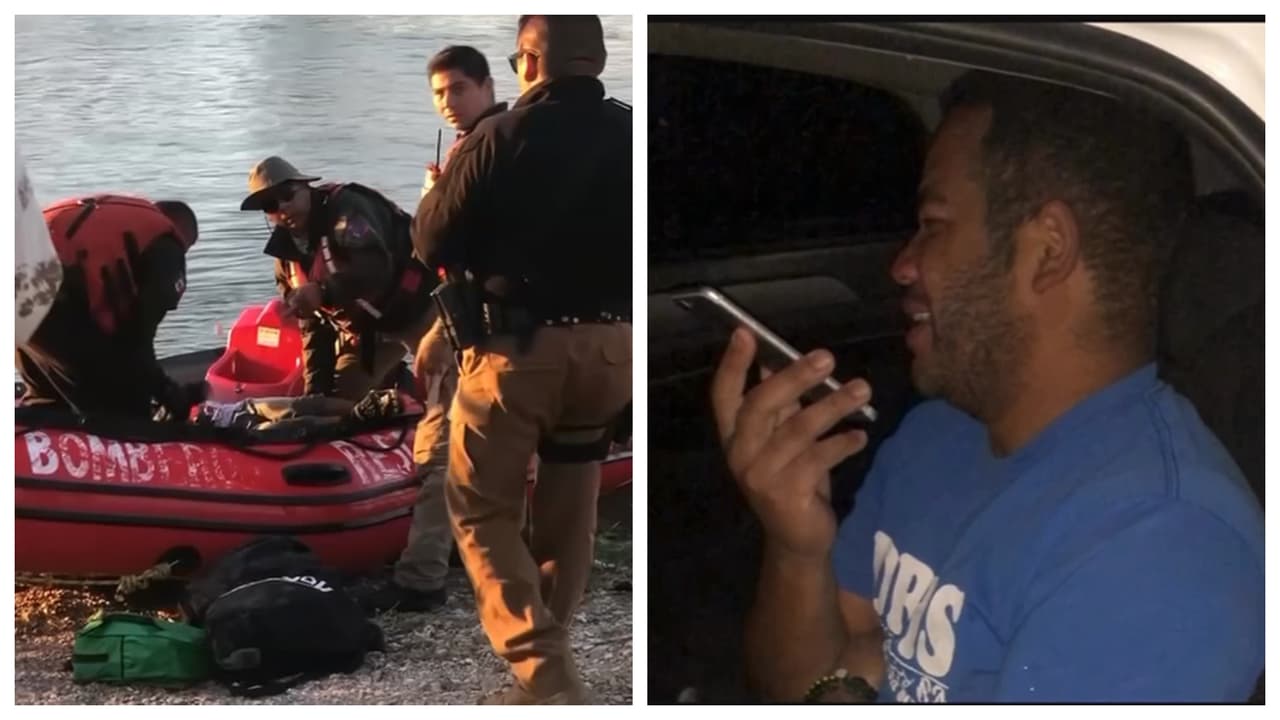 “Se me murieron”: padre cubano pierde a su esposa e hijo de 4 años cruzando el río Bravo