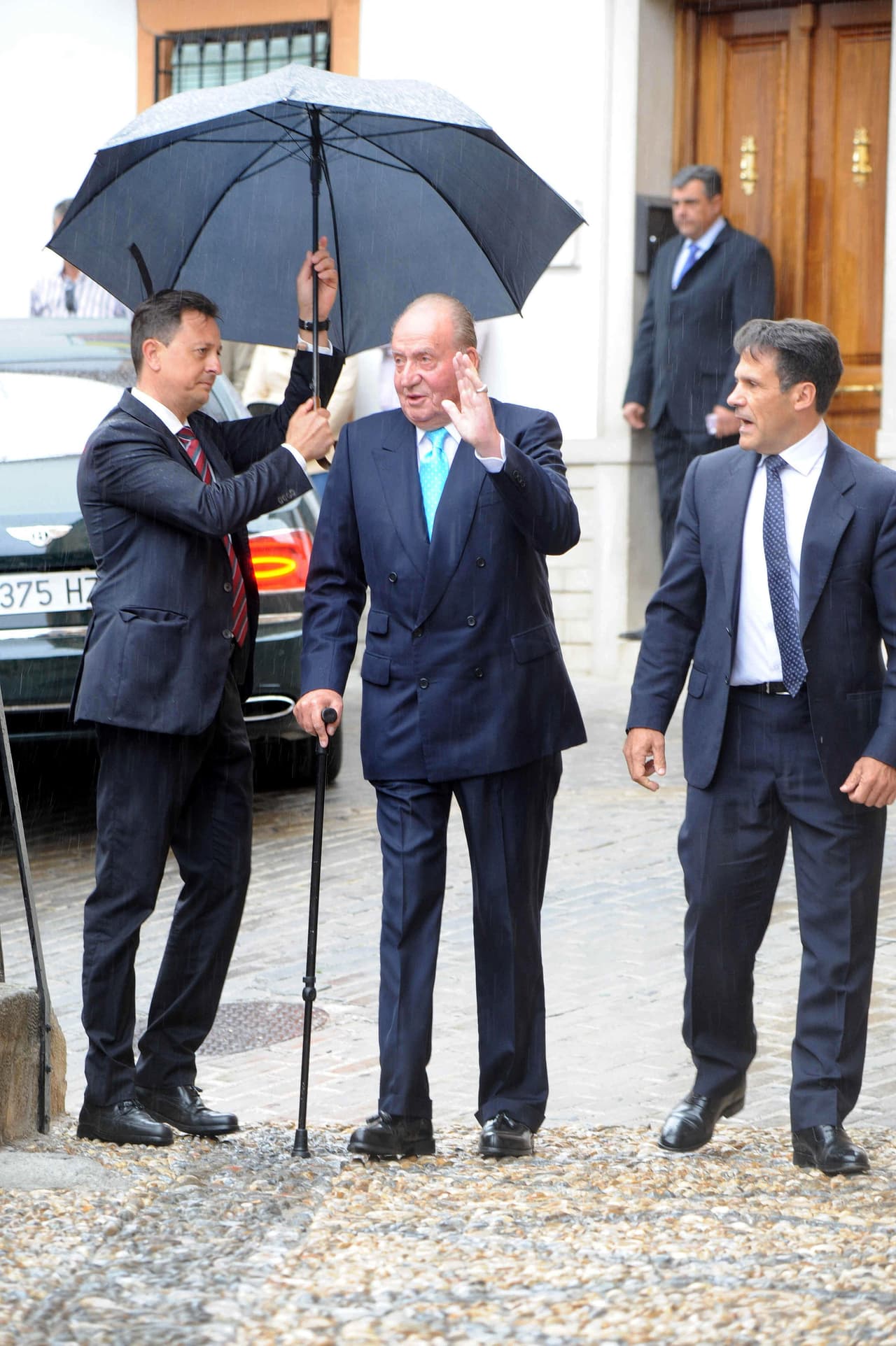 Entre los invitados famosos estuvo Felipe I de España, quien a decir de las crónicas de la socialité, no perdió ni una sola de las fiestas previas a la boda.