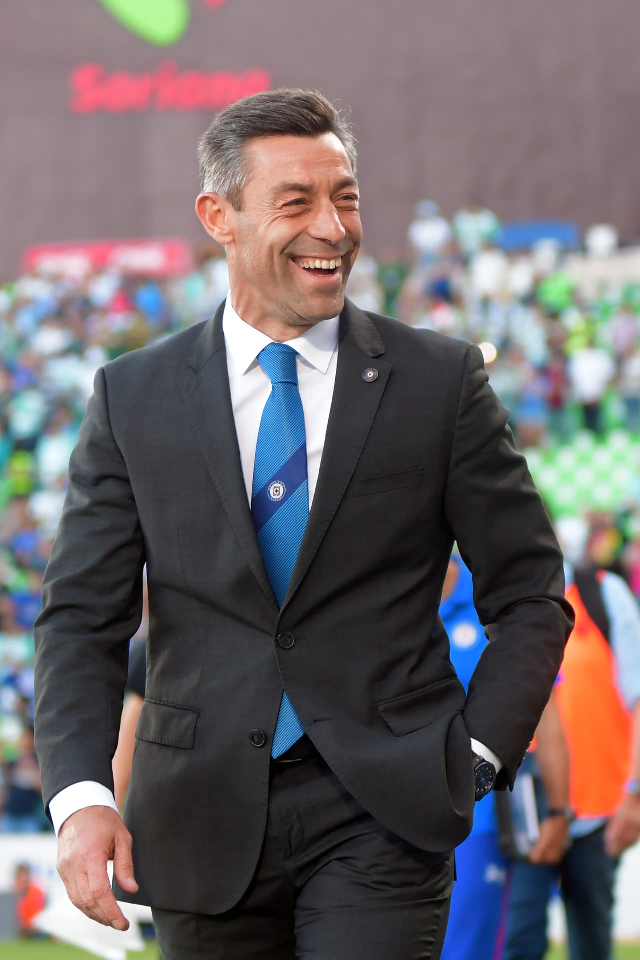 Muy buena actitud de Pedro Caixinha a pesar del pésimo momento que atraviesa el equipo.
