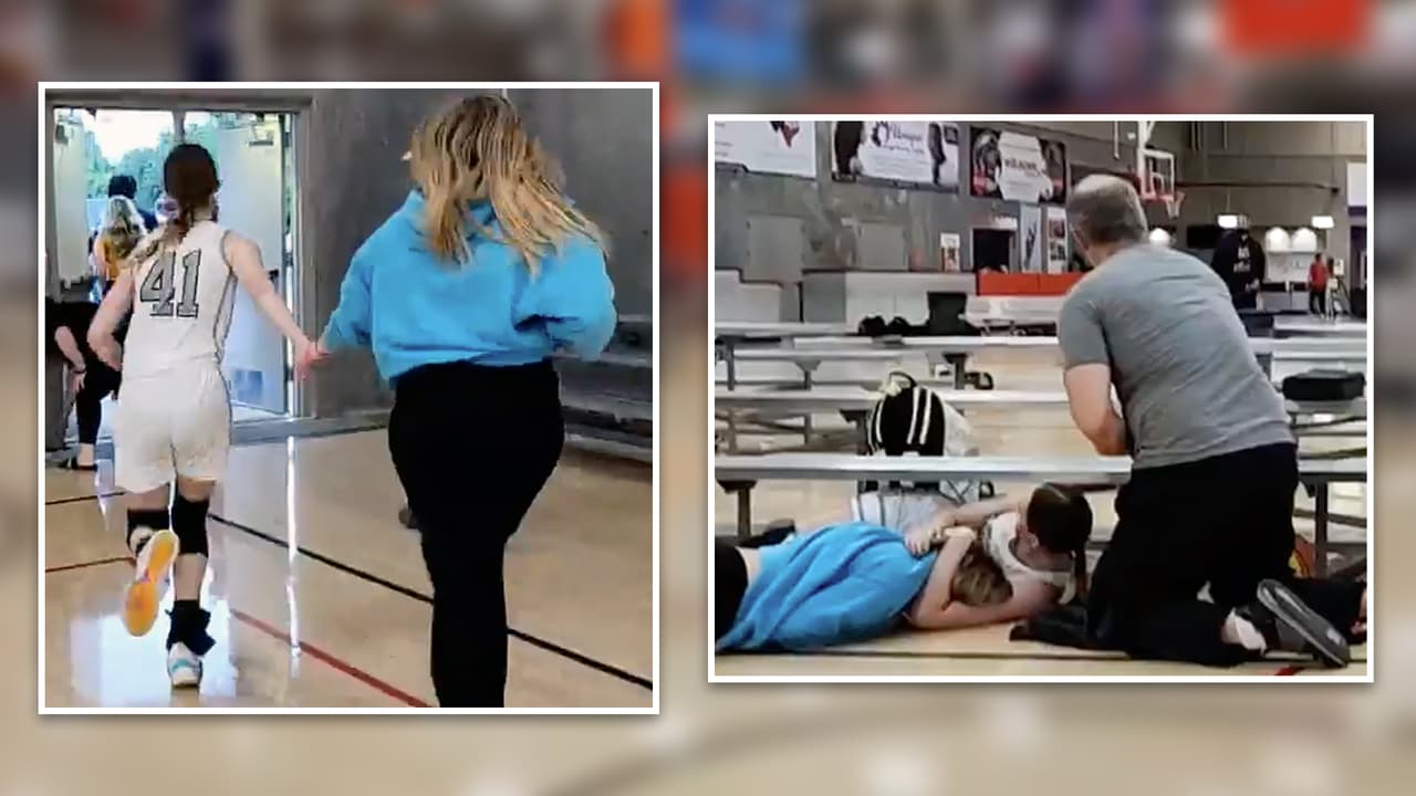 Una confusión genera pánico y una estampida humana durante un juego de baloncesto en Texas