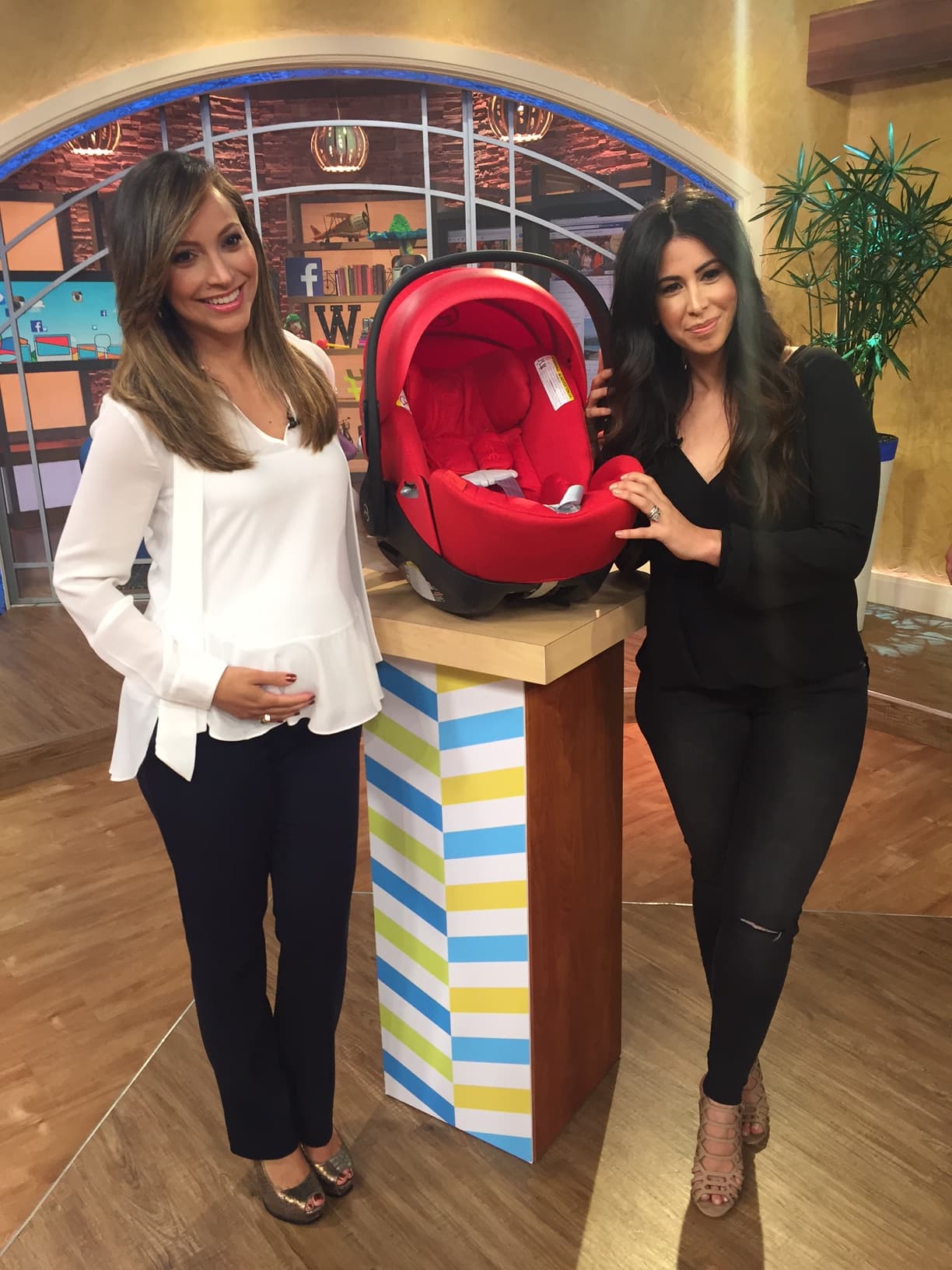 Satcha está preparándose para la llegada de su bebita.