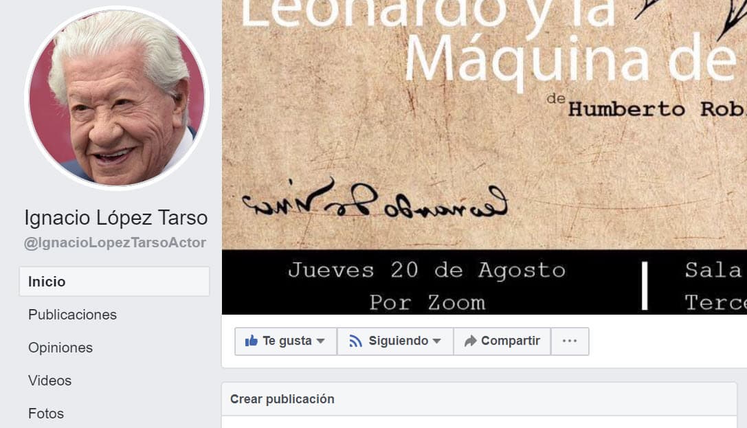 En marzo pasado creó su página de Facebook, en donde comparte mensajes para sus seguidores, fotografías de su trayectoria y muchos más contenidos.