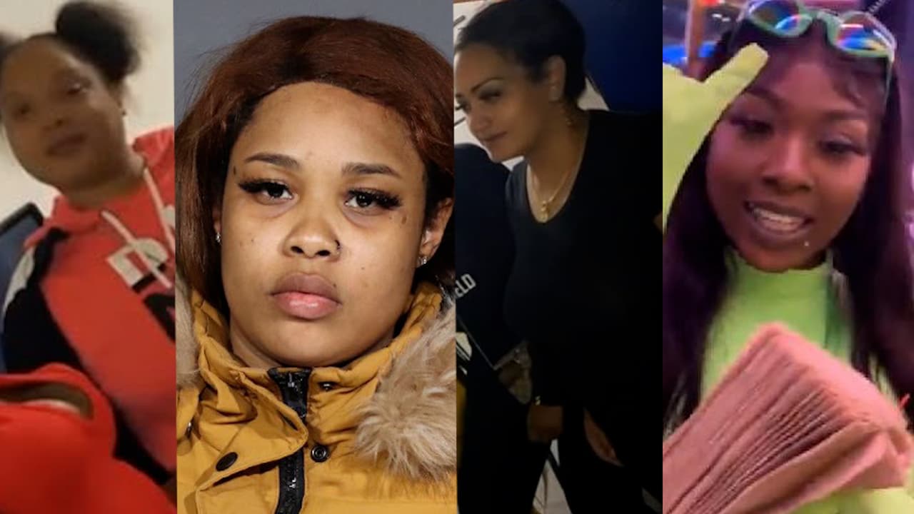 Hispana y otra integrante de la pandilla “duendes verdes”, que realizó asalto en el metro, se entregan