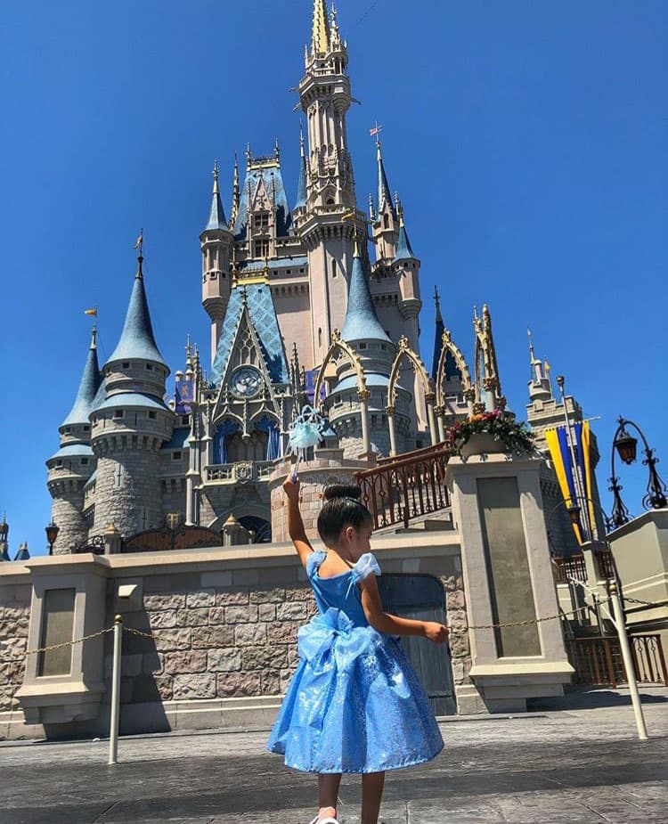 En el lugar donde los sueños se hacen realidad, Giulietta se transformó en una linda princesa.