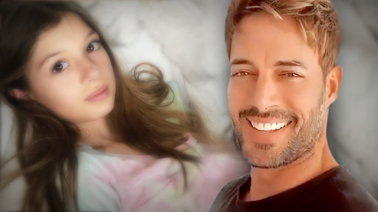 William Levy da los buenos días y su hija le roba cámara