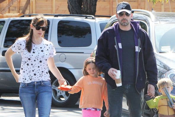 Hace unos días así salieron a hacer compras.