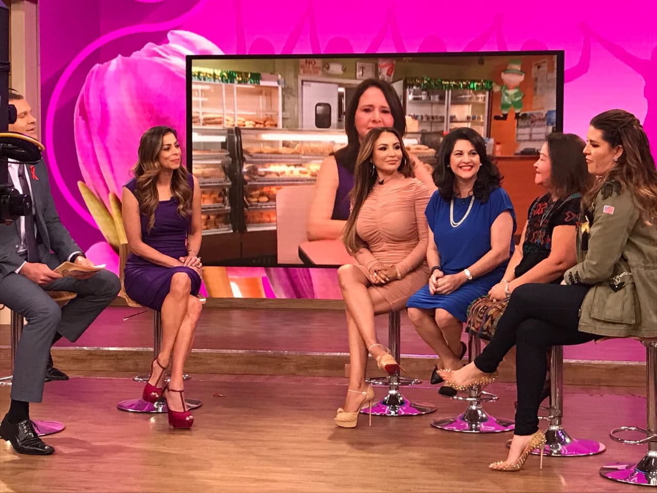 La Bronca en su participación en el segmento 'Mujeres con Pantalones'.