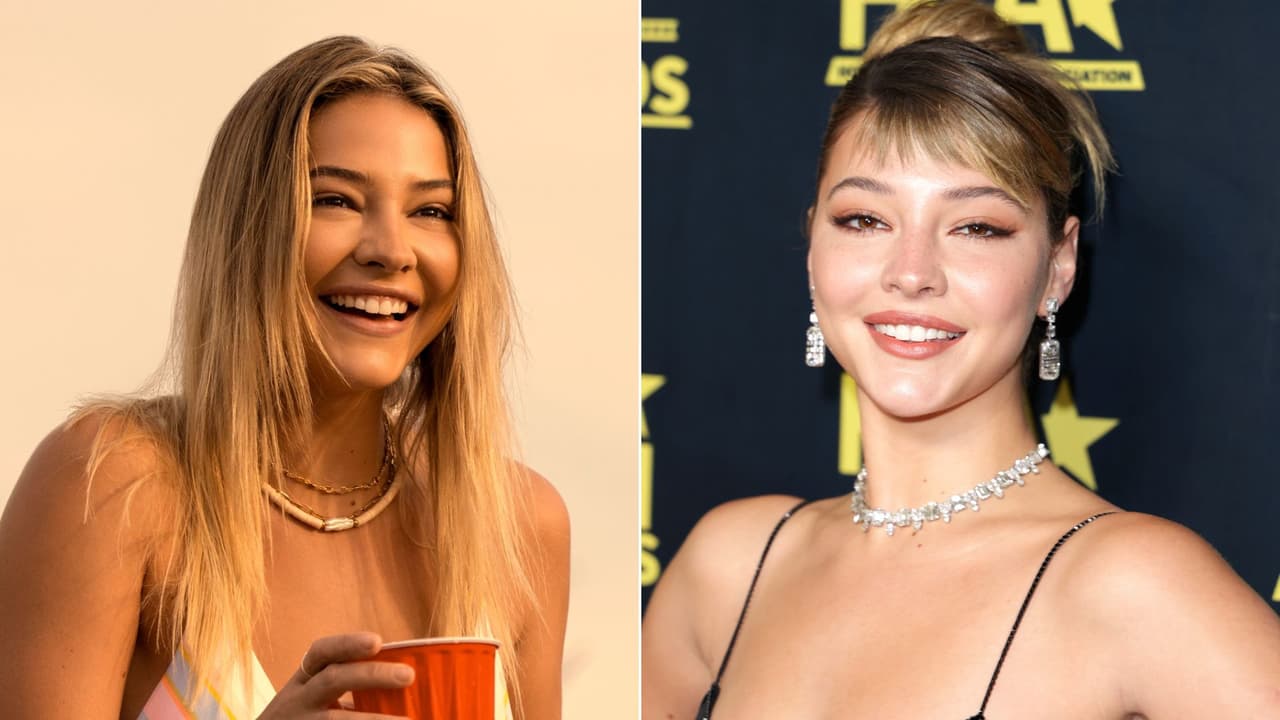 Madelyn Cline, Sarah Cameron en ‘Outer Banks’
<br>