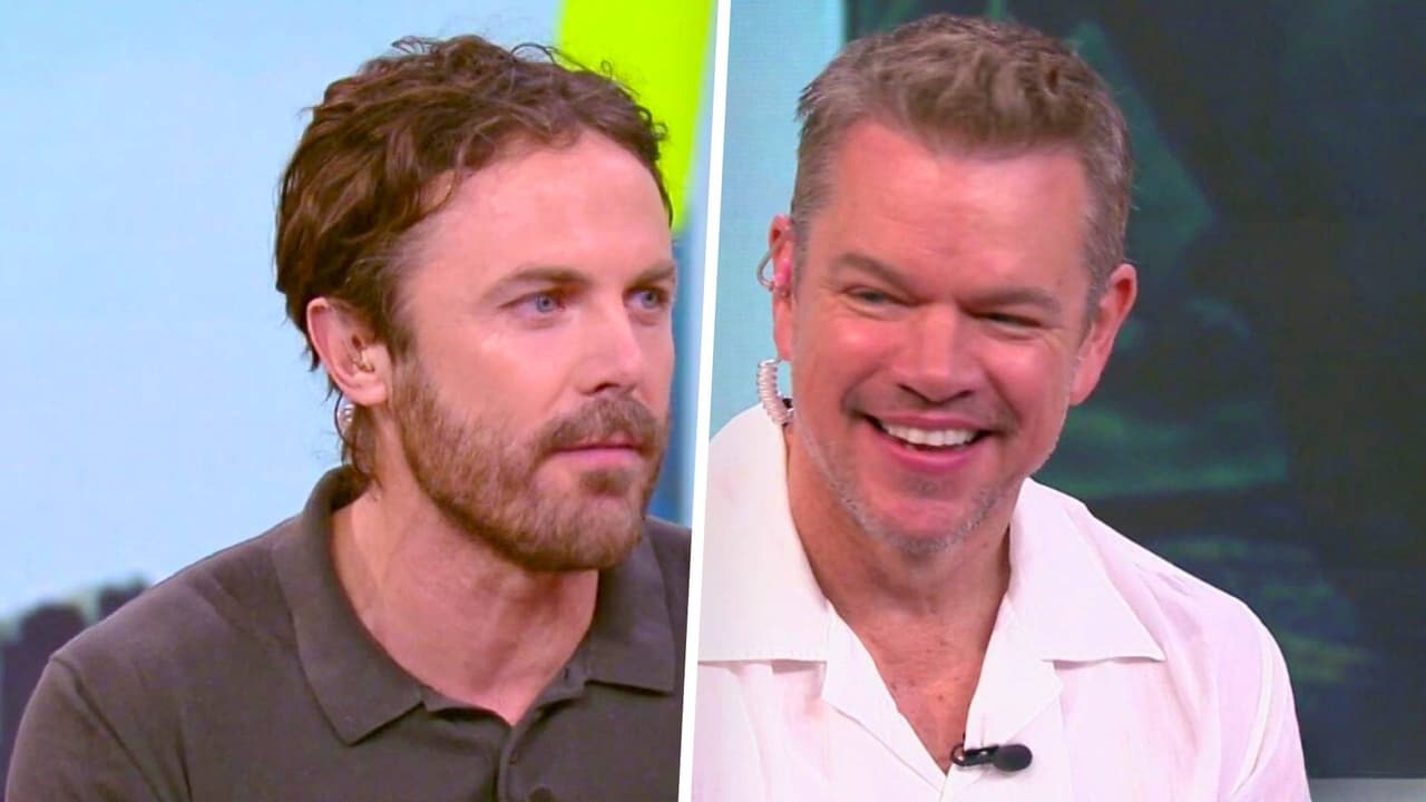 Casey Affleck se lució junto a Matt Damon al hablar español en su visita al show
