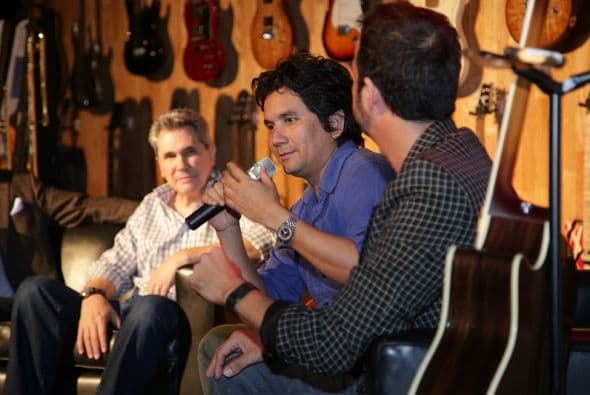 Todos ellos estuvieron felices de participar en este programa que organiza La Academia Latina de La Grabación.