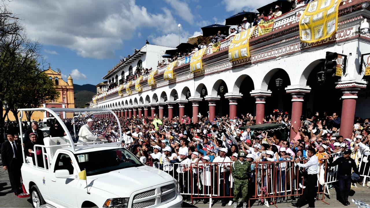 Al termino del evento, el Papa Francisco continuó con su recorrido por Chiapas en su visita a la Catedral y al 'Encuentro con las Familias'.