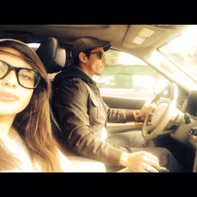 Al pie de la imagen publicada por Alberto, se puede leer: "De cuando uno empieza a medir su edad por los años de sus hijos".