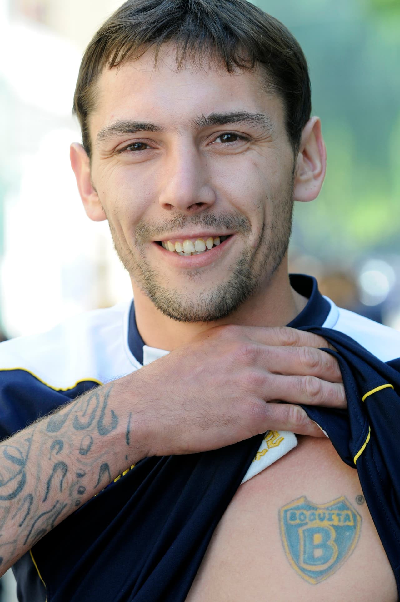 Los fanáticos en el mundo quisieron rendir un homenaje a sus países, equipos o jugadores favoritos por medio de tatuajes. Algunos más grandes y coloridos, con rostros de las figuras y escudos representativos son una muestra del cariño que alrededor del mundo expresan los hinchas del fútbol.