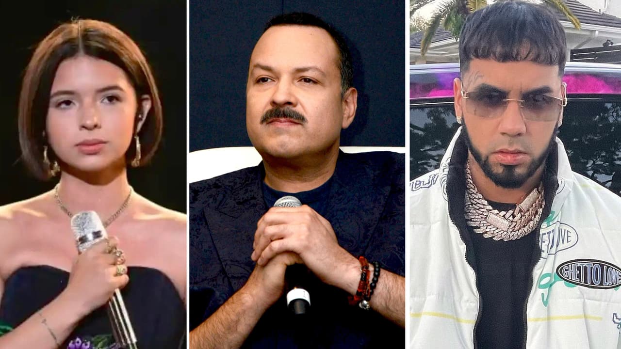Pepe Aguilar ya sabe qué hacer si lo tiran como Anuel en su concierto y Ángela le pide que no se ría