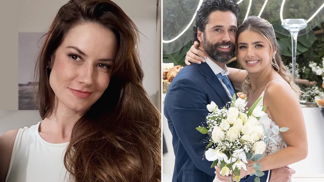 ¿Altair Jarabo se equivocó con su look en la boda de Michelle Renaud? Su vestido causó debate