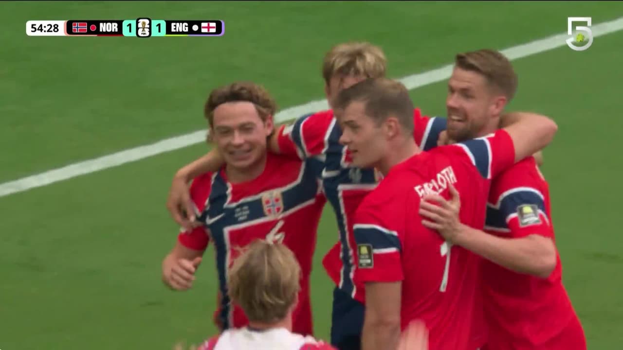 ¿Por qué el VAR invalidó el gol de Heggem vs. Inglaterra? Vean a Haaland