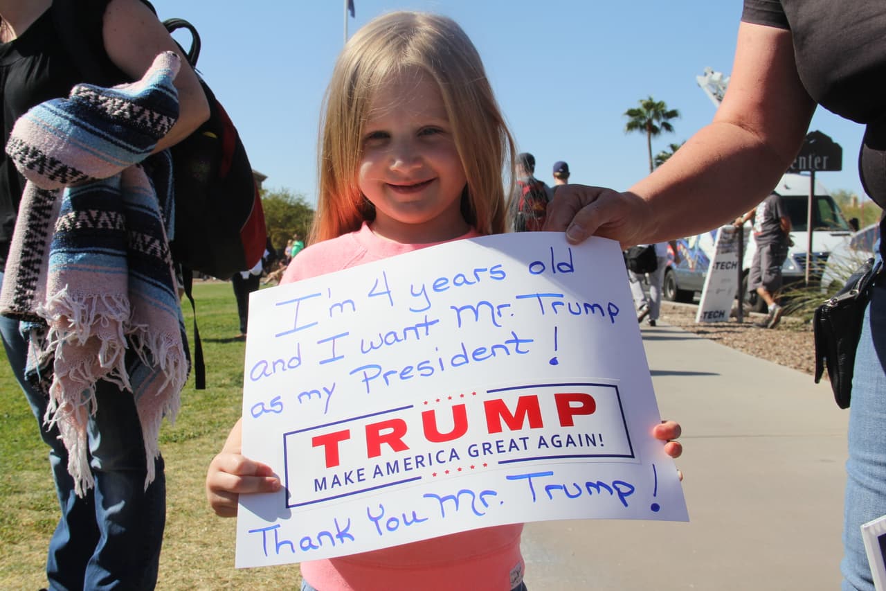 Los más pequeños no faltaron al evento.