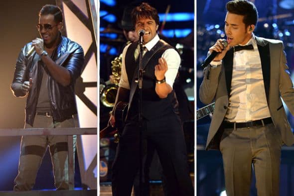 Romeo Santos, Prince Royce, Jencarlos Canela y Luis Fonsi, fueron los hombres que levantaron suspiros sobre el escenario de Premio Lo Nuestro.