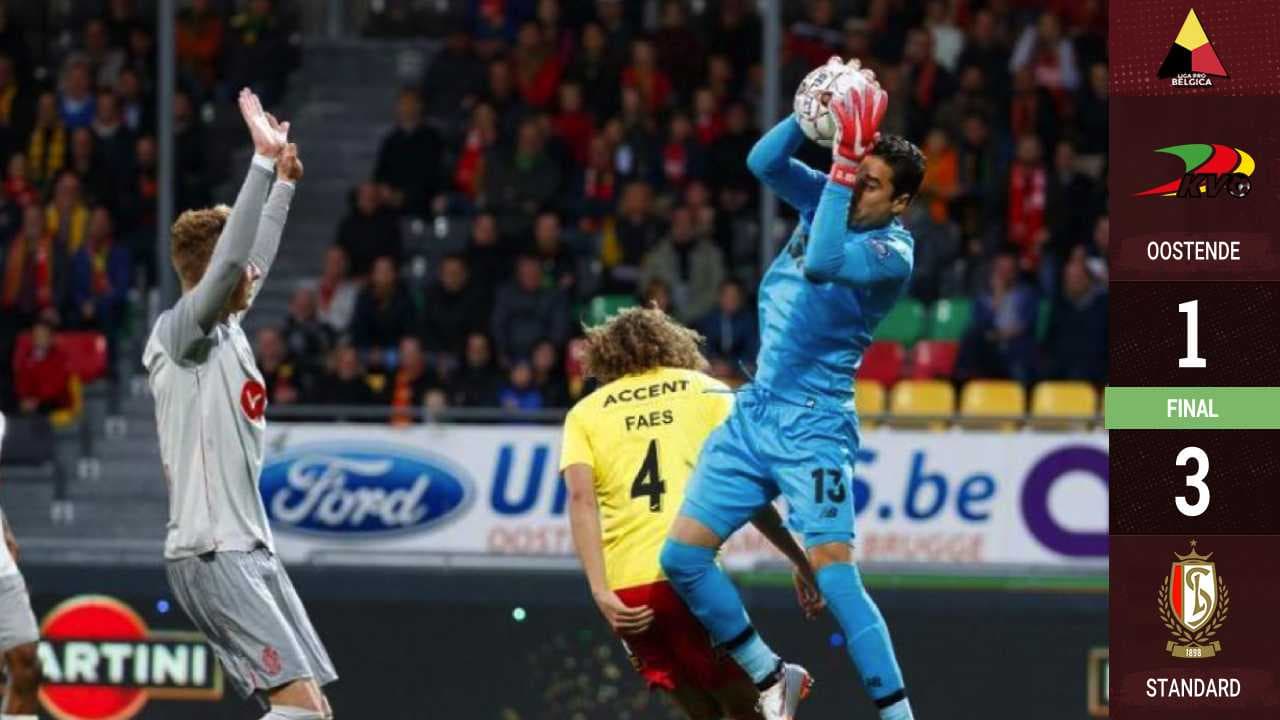Memo Ochoa vuelve a lucir en triunfo del Standard como visitante
