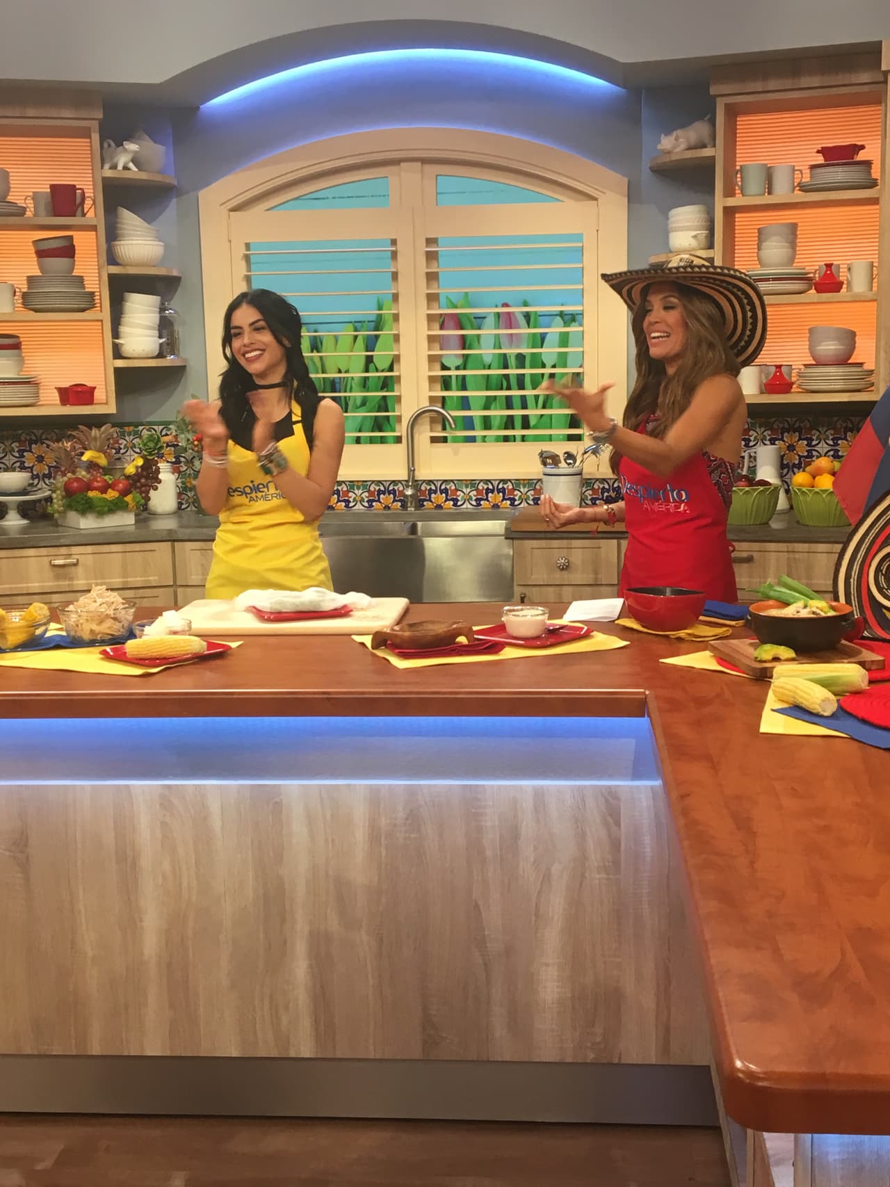 Jessica se llevó los aplausos con su irresistible receta.