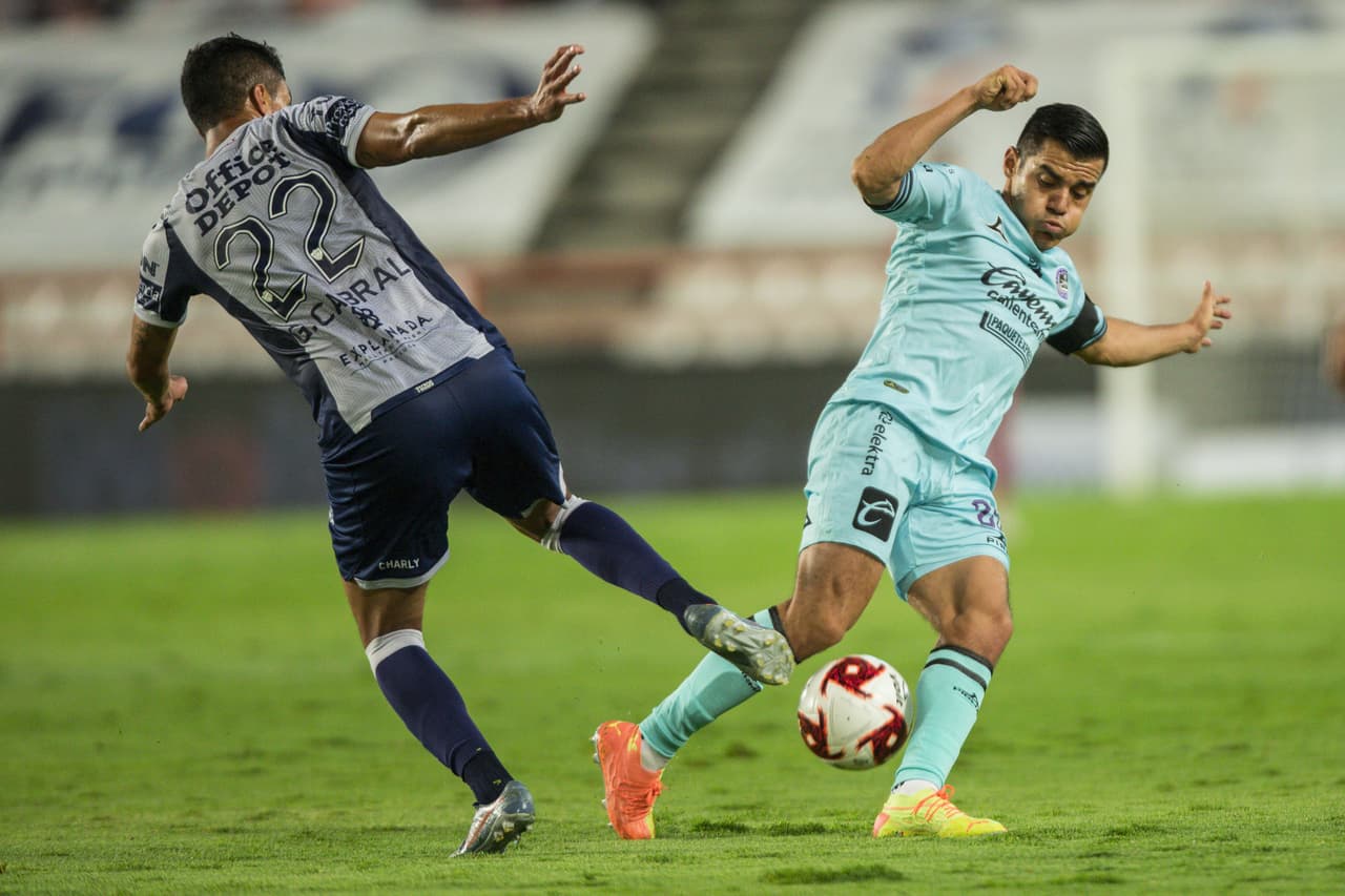 Con goles de Víctor Dávila, Óscar Murillo, Felipe Pardo y Víctor Guzmán, Pachuca logra impinerse 4-3 a Mazatlán en un entretenido encuentro.