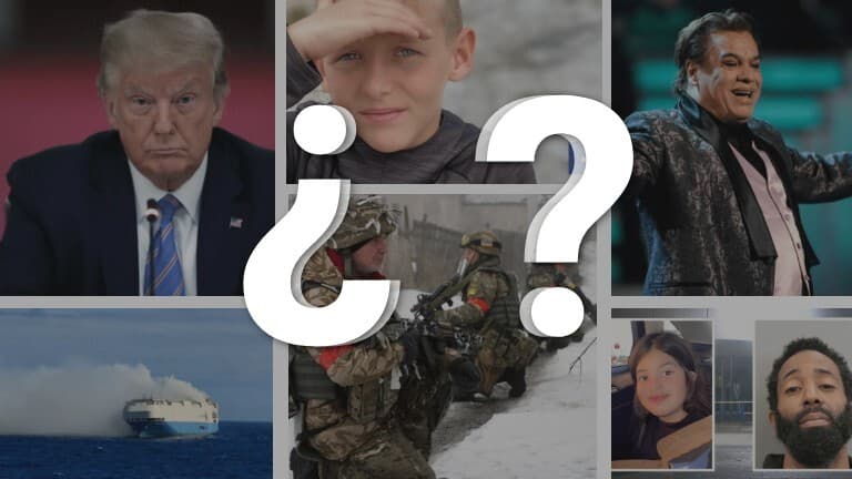 Un robo secreto a Juan Gabriel, Trump recibe órdenes de un juez y separatistas en conflicto: ¿qué tanto sabes de lo que pasó esta semana?