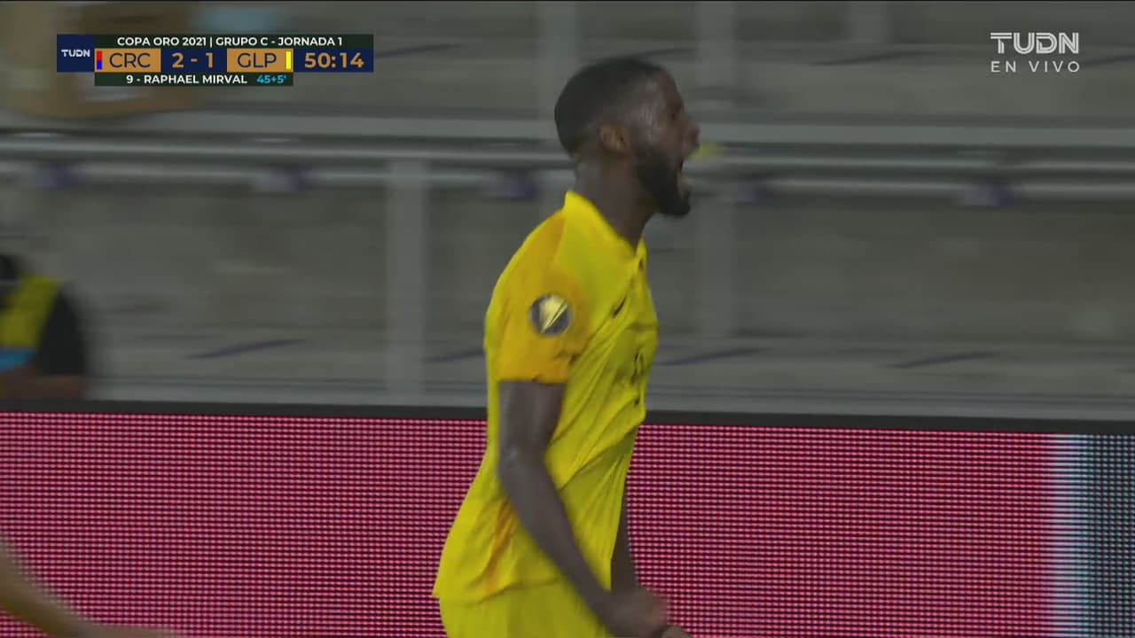 ¡Agarraron dormidos a los ticos! Mirval hace el 2-1 de Guadalupe