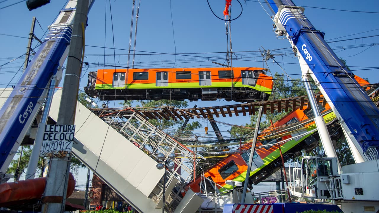 Revelan las fallas y deficiencias que causaron el desplome de la línea 12 del metro en la Ciudad de México