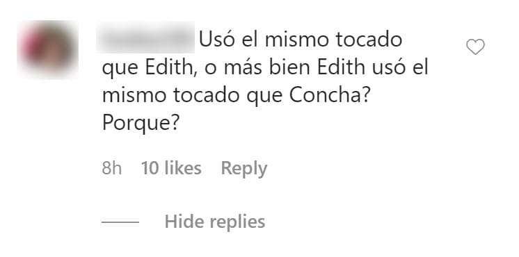 "Usó el mismo tocado que Edith, o más bien
<b> <a href="https://www.univision.com/shows/primer-impacto/a-seis-meses-de-su-fallecimiento-rompe-el-silencio-el-viudo-de-edith-gonzalez-video" target="_blank">¿Edith usó el mismo tocado que Concha?</a></b> ¿Por qué?", cuestionó al economista. 
<br>